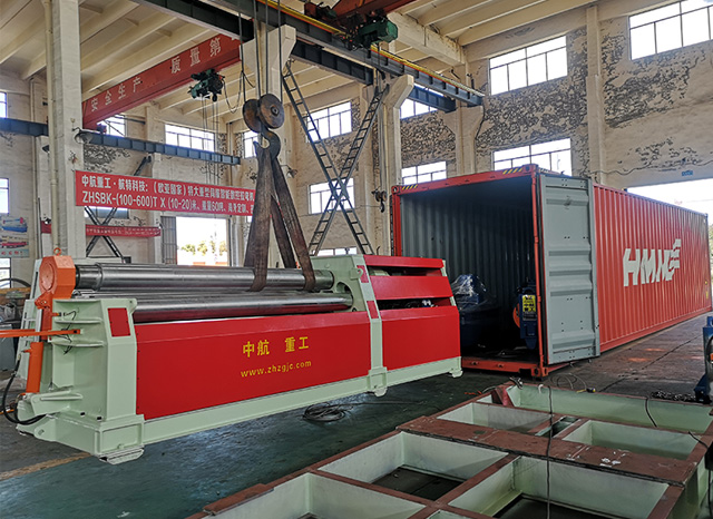 出口四輥卷板機 出口四輥卷板機